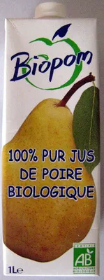 100 % Pur Jus de Poire Biologique Biopom, Almata 1 L, code 3760039450036