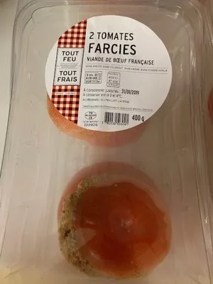 2 tomates farcies Tout feu tout frais, Brédial 400g, code 3760039503091