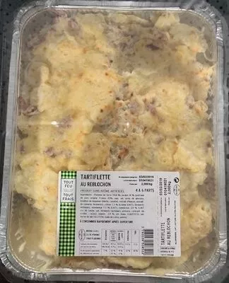 Tartiflette au reblochon Tout feu tout frais, Brédial 2kg, code 3760039508522