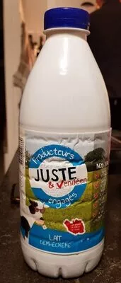 Lait demi écrémé  , code 3760043166664