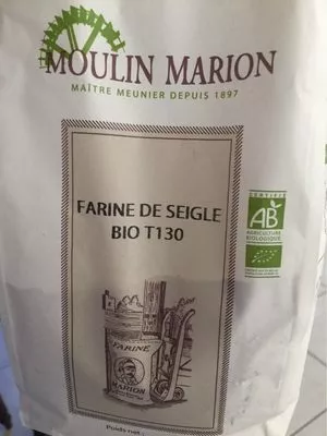 Farine De Seigle Bio T130  , code 3760043490202