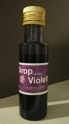 Sirop saveur Violette  , code 3760043783502