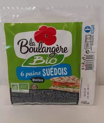 Pains Suédois La Boulangère 180 g (× 6), code 3760049793444