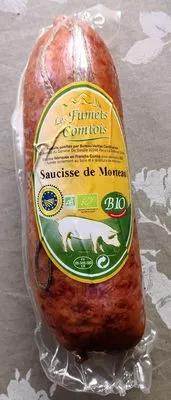 Saucisse de Morteau Les Fumets Comtois 300g, code 3760050308002