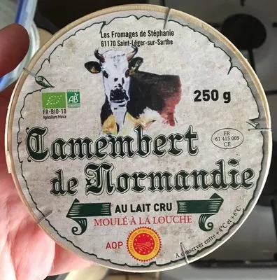 Camembert de Normandie Les Fromages De Stephanie 250 g, code 3760052120008