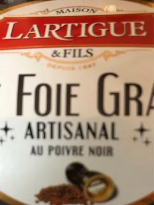 Le foie gras Lartigue , code 3760067662791