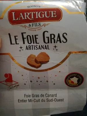 Le foie gras artisanal  , code 3760067662852