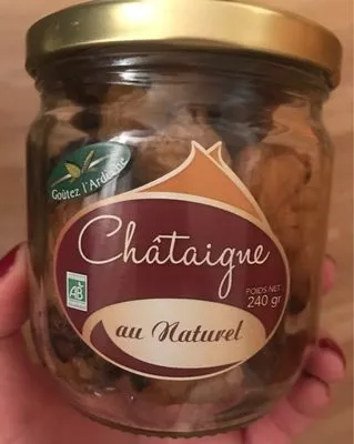 Châtaigne au naturel GAERC Marron Chataîgne 240 g, code 3760072010280