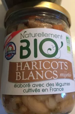 Haricots blancs mijotés Naturellement Bio 460 ml (410 g égoutté), code 3760072045046