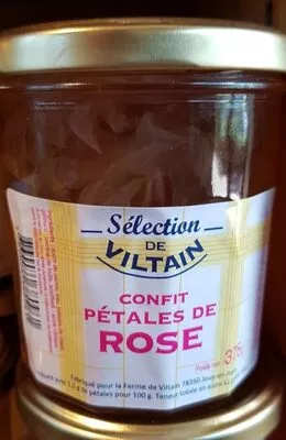 Confit de pétales de roses La Ferme De Viltain , code 3760074380961