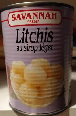 Litchis au sirop léger Savannah , code 3760074661626