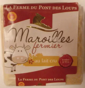 Maroilles Fermier La Ferme du Pont des Loups 180 g, code 3760075200053