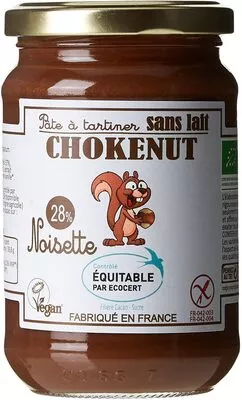 Pâte à Tartiner CHOKENUT Noiseraie Productions 700 g, code 3760076000324