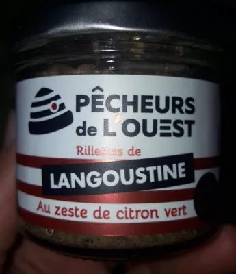 Rillettes de langoustines au zeste de citron vert  , code 3760079090414