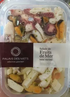 Salade de Fruits de mer sans surimi Palais des Mets 200 g, code 3760089330067