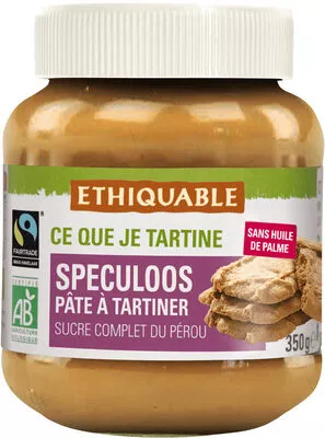 Spéculoos pâte à tartiner Ethiquable 350 g, code 3760091728999