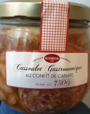 Cassoulet gastronomique au confit de canard Sudreau , code 3760094104158