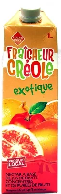 Fraîcheur Créole Exotique Leader-Price, Fraîcheur créole 1 l, code 3760096960530