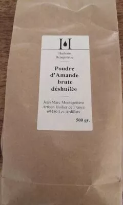 Poudre d'amande brute déshuilée  , code 3760108452497