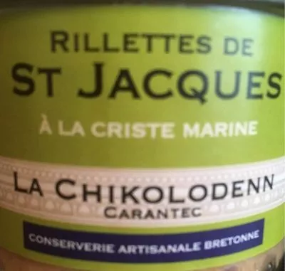 Rillettes de Saint Jacques à la Criste marine  , code 3760108730168