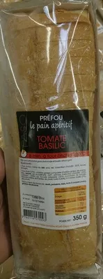 Préfou Le Pain Apéritif Tomate Basilic Paso 350 g, code 3760114570093