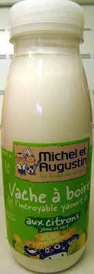 Vache à boire aux citrons jaune et vert Michel et Augustin 250 ml, code 3760122960862