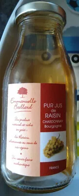 Pur jus de raisin Emmanuel Baillard 25 cl, code 3760125980324