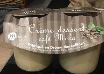 Crème dessert café Moka  , code 3760129590086