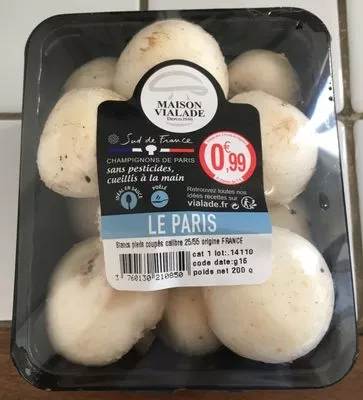 Champignons De Paris Maison Vialade 200 g, code 3760130210850