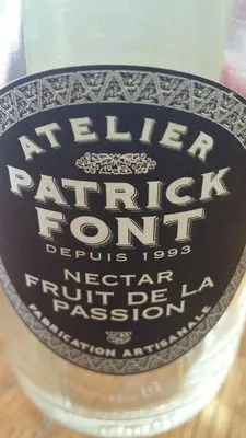 Nectar fruit de la passion Emile vergeois, Atelier Patrick Font , code 3760131166149