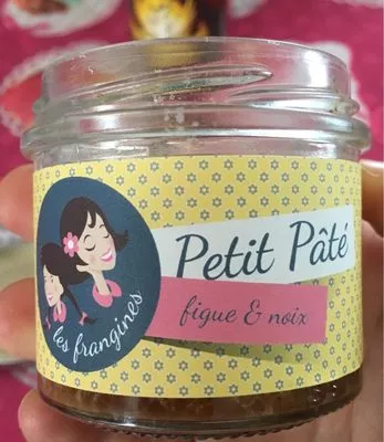 Petit Pâté Figue et Noix Les Frangines 90 g, code 3760141321606