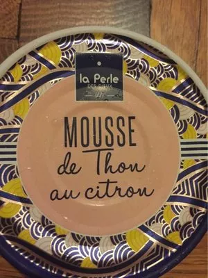 Mousse de thon au citron La Perle des Dieux 80g, code 3760148291957