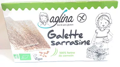 Galette de sarrasine Aglina 160 g, code 3760152700551