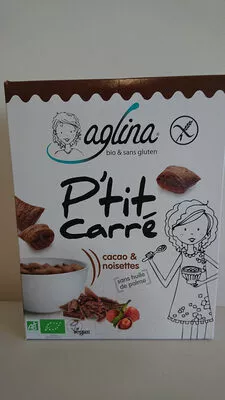 P'tit Carré Cacao & Noisettes Aglina 300 g, code 3760152700827