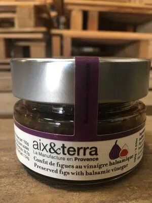 Confit de figue au vinaigre balsamique Aix&terra 100g, code 3760158961024