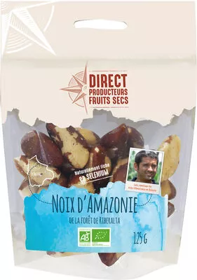 Noix d'Amazonie 125g Direct producteurs,  Direct Producteurs Fruits secs 125 g, code 3760159010578