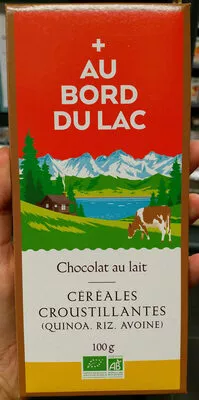 Chocolat au lait céréales Au Bord Du Lac 100 g, code 3760159102471