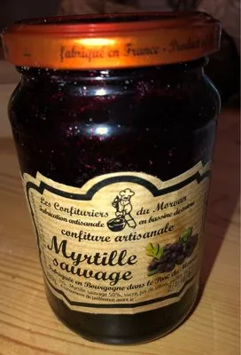 Myrtille sauvage Les Confituriers du Morvan , code 3760161770224