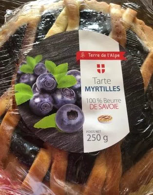 Tarte aux myrtilles Terre de l'Alpe , code 3760165986553