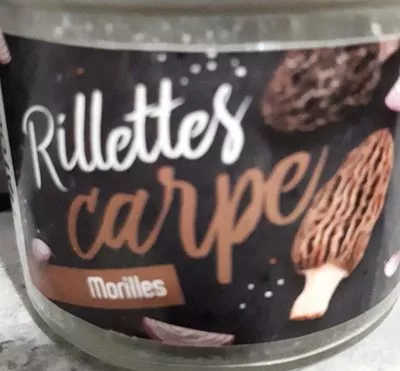 Rillettes de carpe aux morilles Maison Liatout 90 g, code 3760170741475