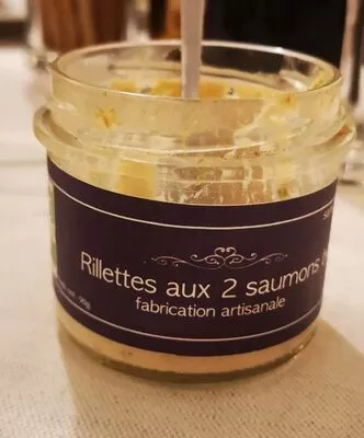 Rillettes aux 2 saumons  , code 3760171130780