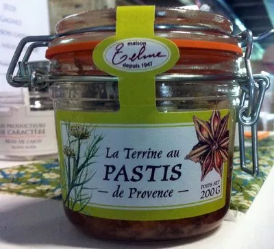 La Terrine au Pastis de Provence Maison Telme 200 g, code 3760171230015