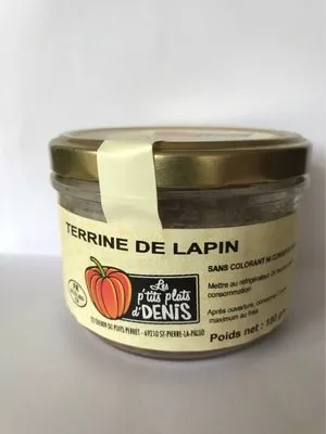 Terrine de lapin  , code 3760184271456