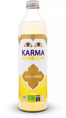 KARMA KOMBUCHA GINGER karma kombucha, karma 500 ml, code 3760192490641