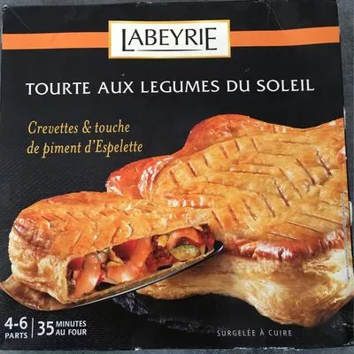 Tourte aux Légumes Labeyrie , code 3760197633548