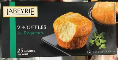 2 soufflés au Roquefort Labeyrie 155 g, code 3760197634064