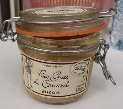 Foie gras de canard entier  , code 3760199508271