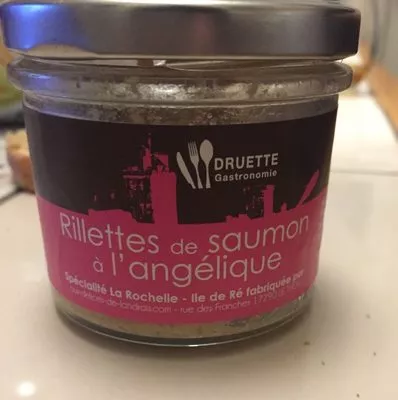 Rillettes de saumon à l'angélique  , code 3760209280333