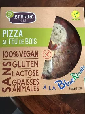 Pizza au feu de bois 100 % vegan Les P’tits Chefs Du Bio , code 3760209680614