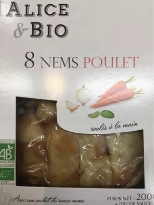 8 nems poulet  , code 3760209681031